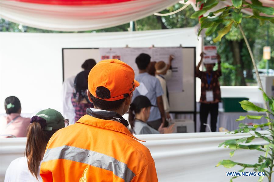 INDONESIA-ELECTIONS-VOTES COUNT