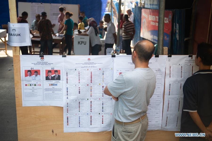 INDONESIA-ELECTIONS-VOTES COUNT