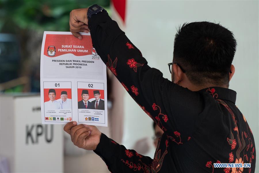 INDONESIA-ELECTIONS-VOTES COUNT