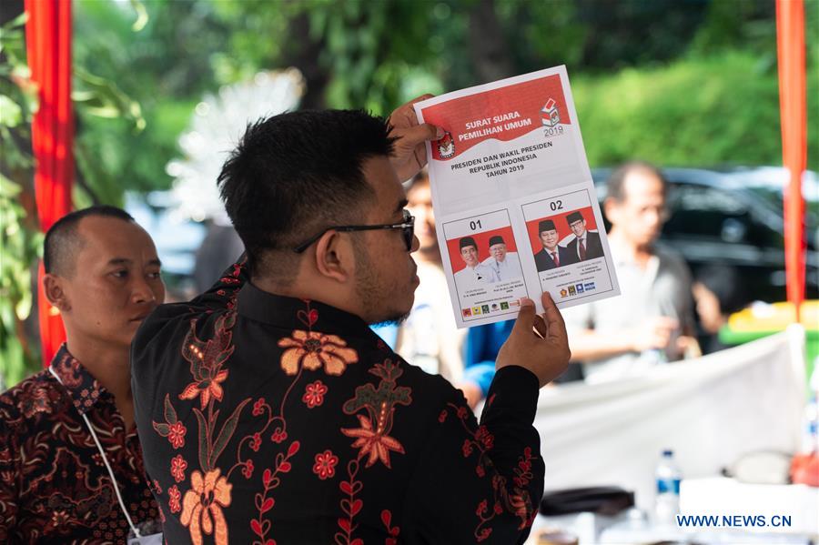 INDONESIA-ELECTIONS-VOTES COUNT