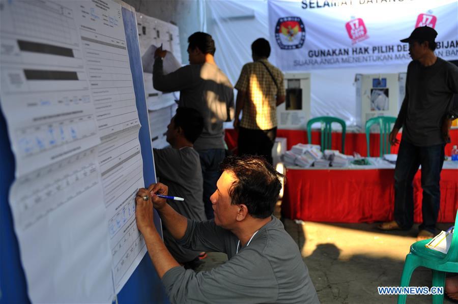 INDONESIA-JAKARTA-PRESIDENTIAL ELECTION-VOTE