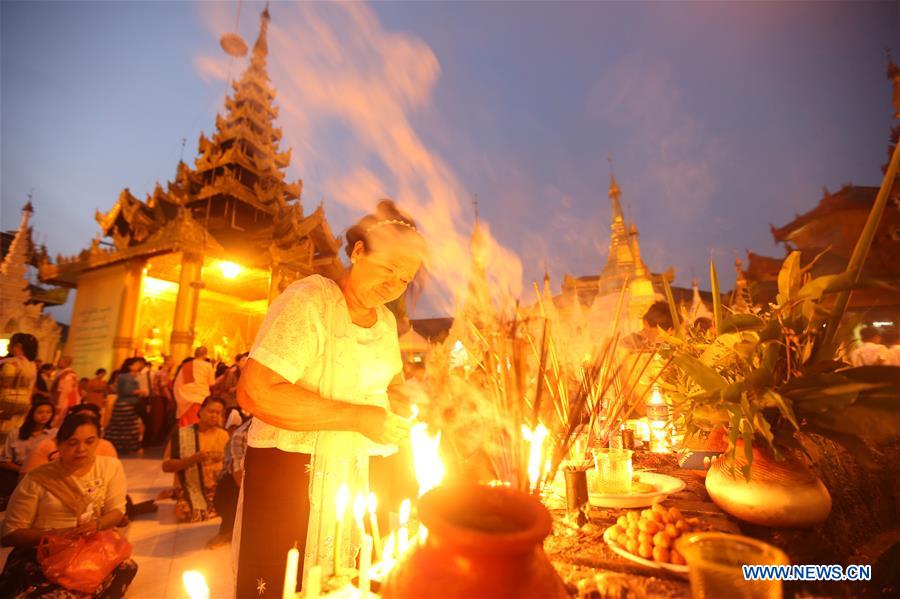 MYANMAR-YANGON-NEW YEAR-CELEBRATION