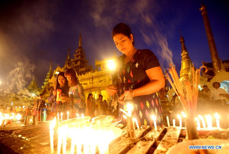MYANMAR-YANGON-NEW YEAR-CELEBRATION