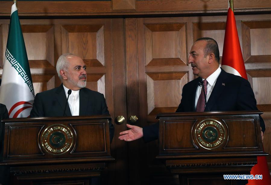 TURKEY-ANKARA-FM-IRAN-FM-MEETING