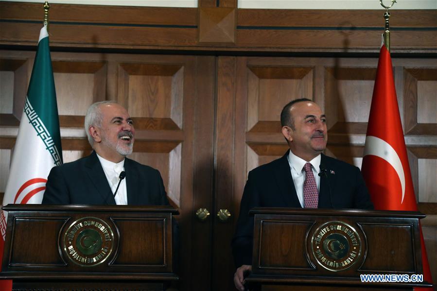 TURKEY-ANKARA-FM-IRAN-FM-MEETING
