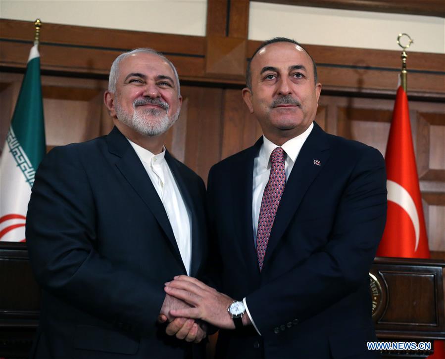 TURKEY-ANKARA-FM-IRAN-FM-MEETING