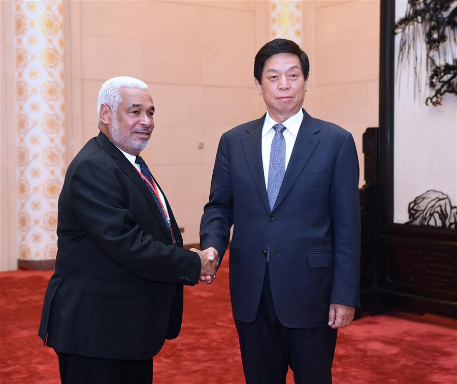 CHINA-BEIJING-LI ZHANSHU-DOMINICA-TALKS (CN)