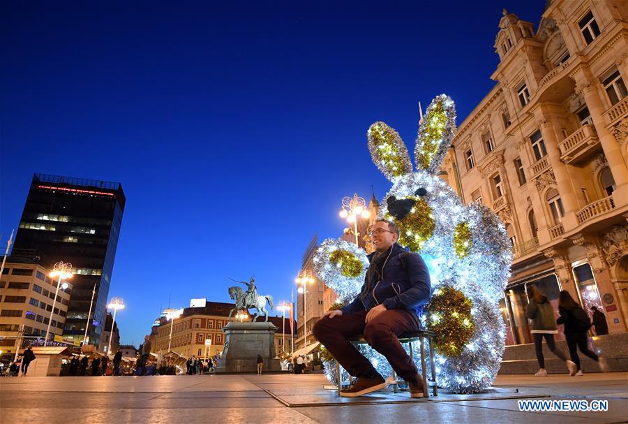CROATIA-ZAGREB-EASTER DECORATIONS