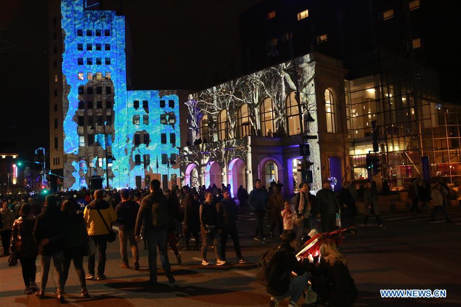 ROMANIA-BUCHAREST-SPOTLIGHT-LIGHT FESTIVAL