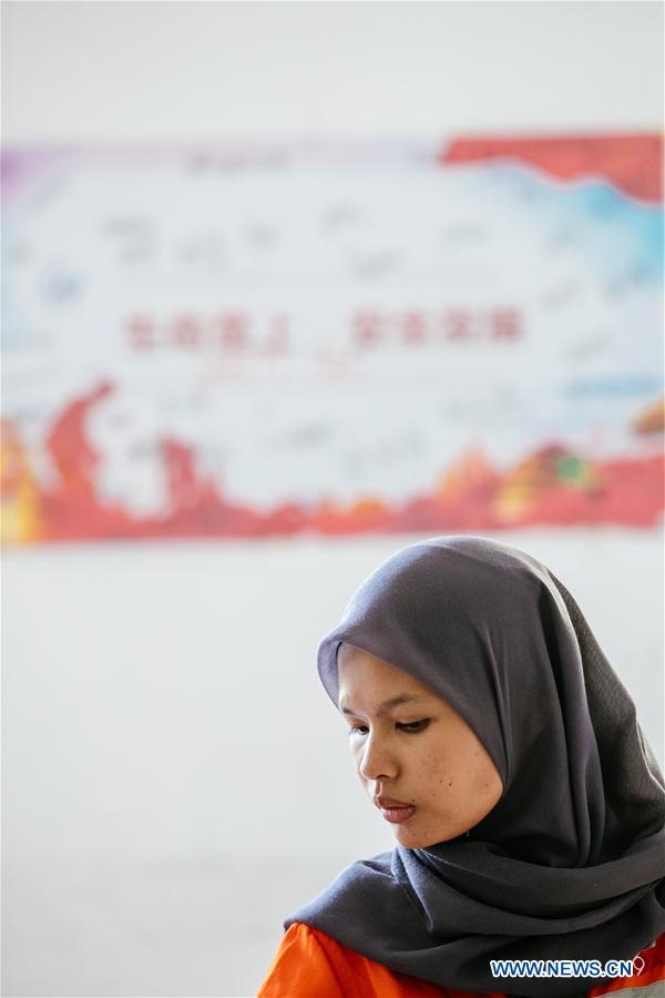 MALAYSIA-KUANTAN-CHINESE STEEL MILL-MALAYSIAN GRADUATE