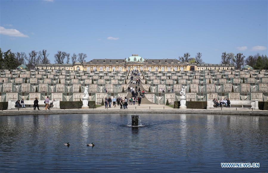 GERMANY-POTSDAM-SANSSOUCI PALACE