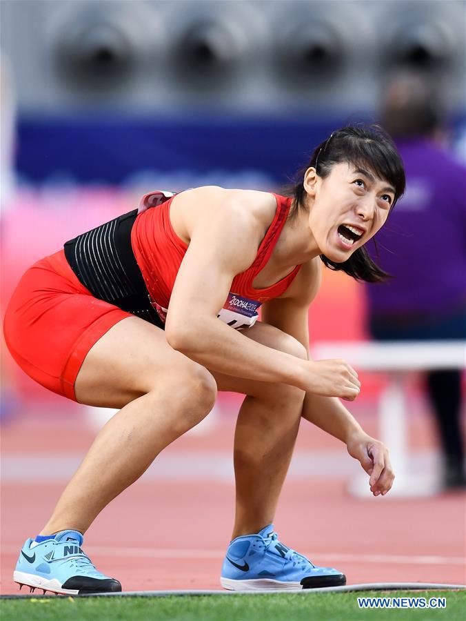 (SP)QATAR-DOHA-ASIAN ATHLETIC CHAMPIONSHIP-WOMEN'S JAVELIN THROW