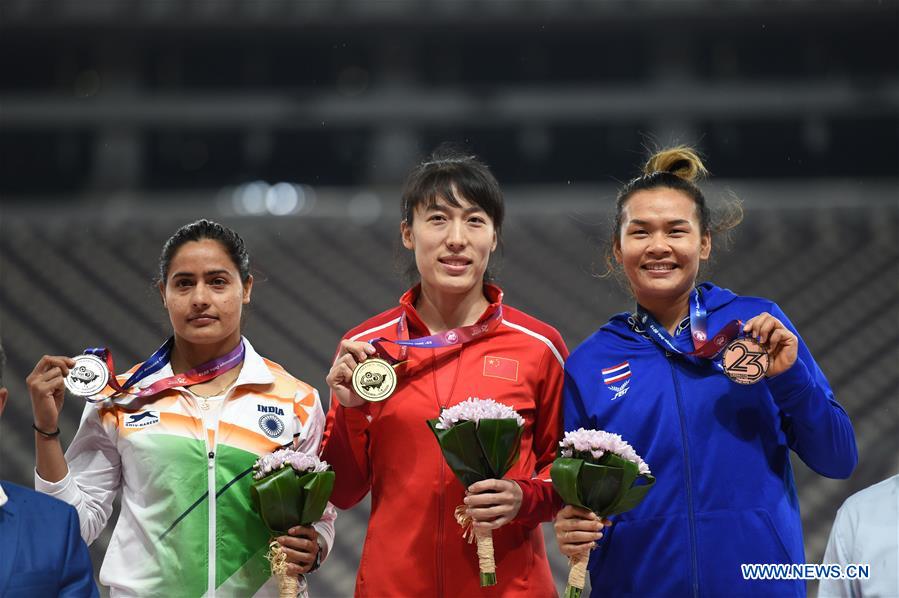 (SP)QATAR-DOHA-ASIAN ATHLETIC CHAMPIONSHIP-WOMEN'S JAVELIN THROW