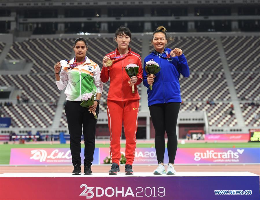 (SP)QATAR-DOHA-ASIAN ATHLETIC CHAMPIONSHIP-WOMEN'S JAVELIN THROW
