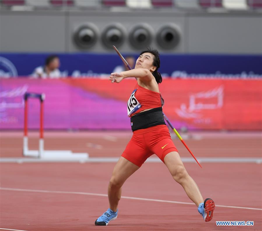 (SP)QATAR-DOHA-ASIAN ATHLETIC CHAMPIONSHIP-WOMEN'S JAVELIN THROW