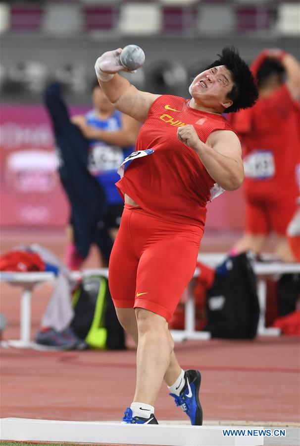 (SP)QATAR-DOHA-ASIAN ATHLETIC CHAMPIONSHIP-WOMEN'S SHOT PUT