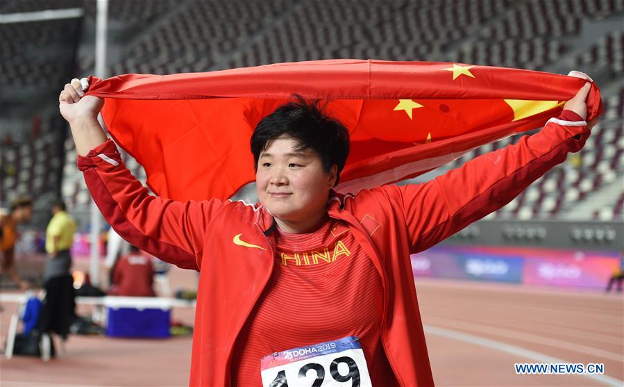 (SP)QATAR-DOHA-ASIAN ATHLETIC CHAMPIONSHIP-WOMEN'S SHOT PUT