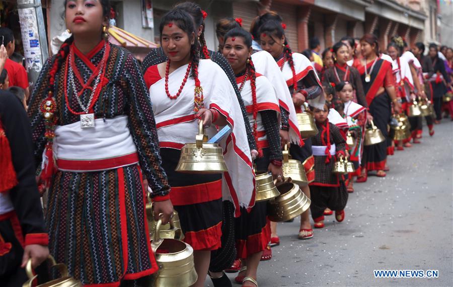 NEPAL-KATHMANDU-LAVA JATRA FESTIVAL