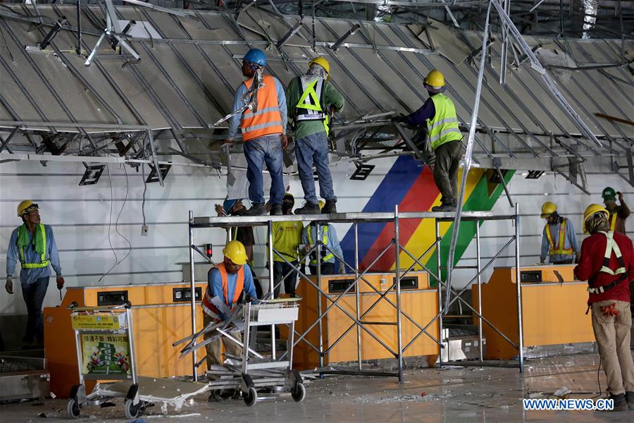 PHILIPPINES-CLARK AIRPORT-EARTHQUAKE DAMAGE