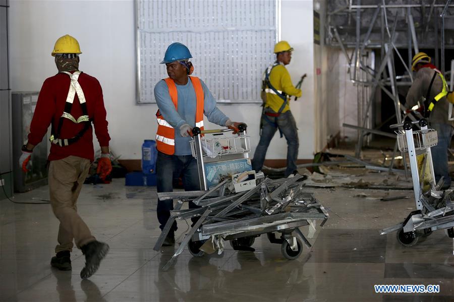 PHILIPPINES-CLARK AIRPORT-EARTHQUAKE DAMAGE