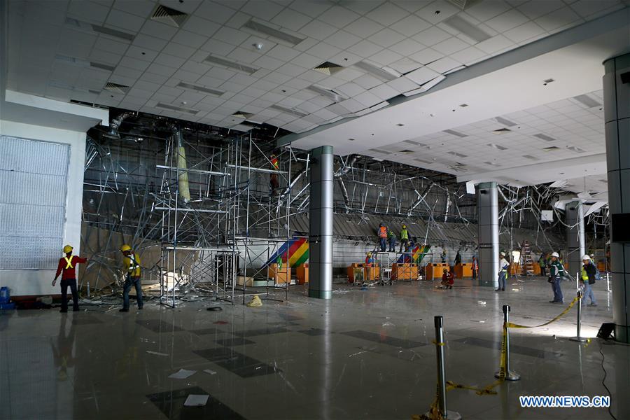 PHILIPPINES-CLARK AIRPORT-EARTHQUAKE DAMAGE