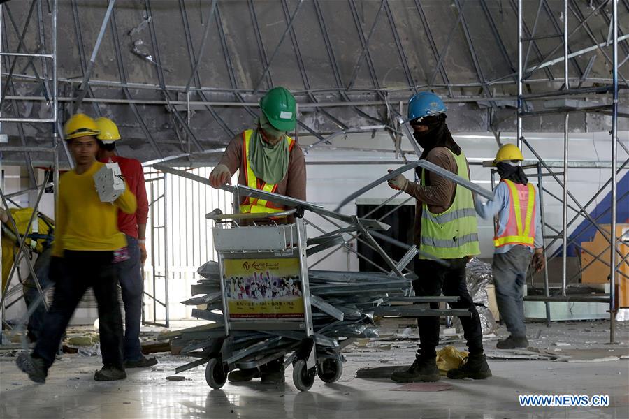 PHILIPPINES-CLARK AIRPORT-EARTHQUAKE DAMAGE