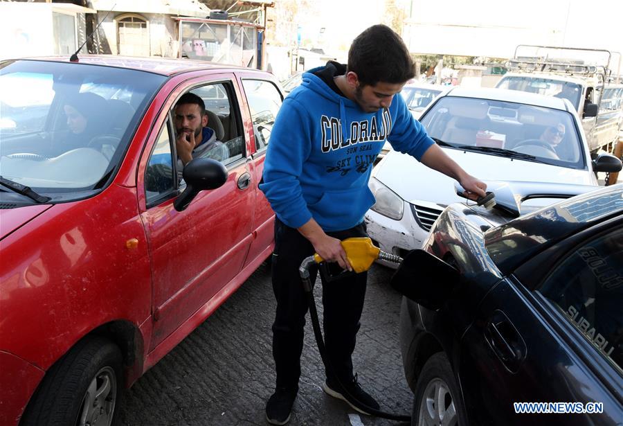 SYRIA-DAMASCUS-GAS STATION-FUEL SHORTAGE