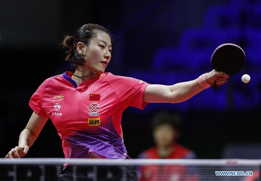  (SP) HUNGARY-BUDAPEST-TABLE TENNIS-WORLD CHAMPIONSHIPS-DAY 3