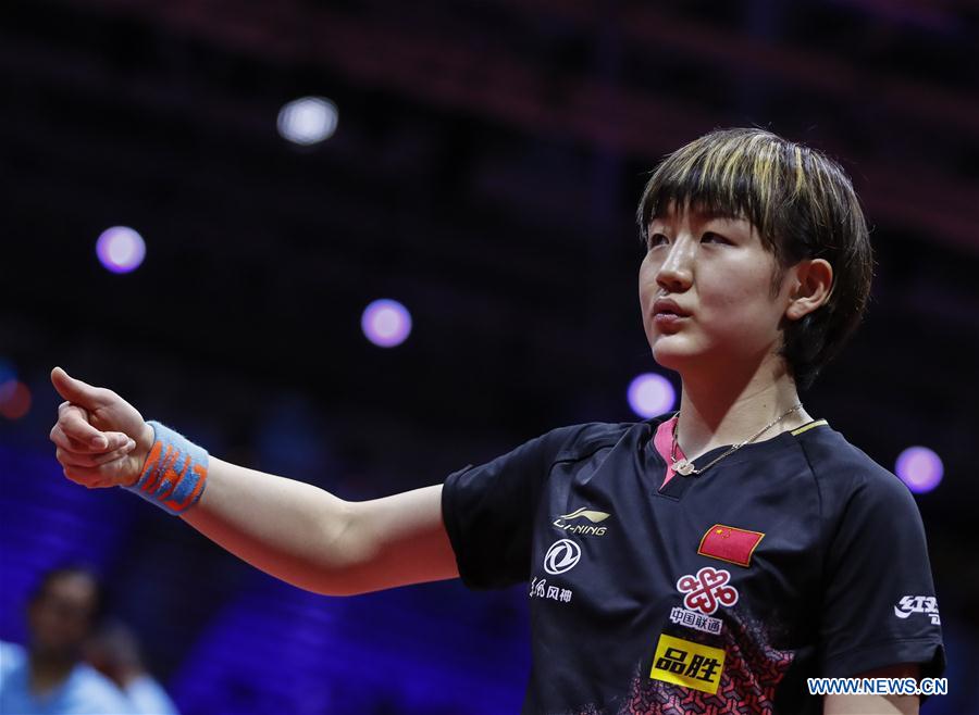  (SP) HUNGARY-BUDAPEST-TABLE TENNIS-WORLD CHAMPIONSHIPS-DAY 3