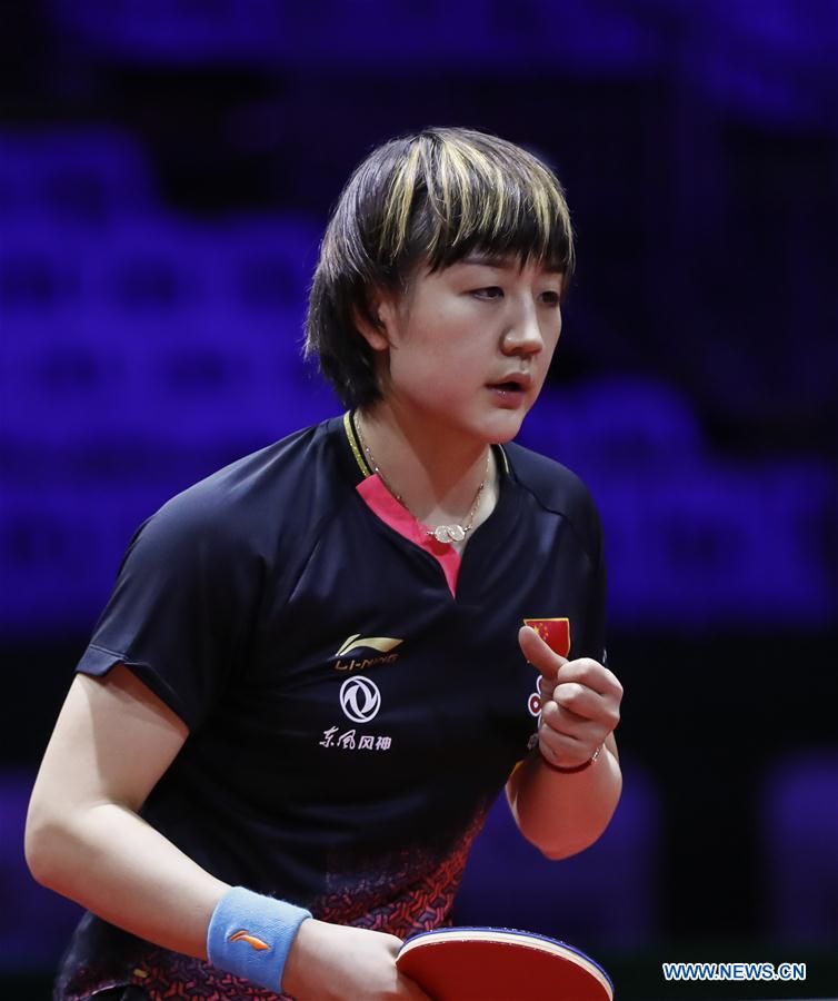  (SP) HUNGARY-BUDAPEST-TABLE TENNIS-WORLD CHAMPIONSHIPS-DAY 3