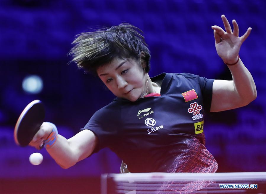  (SP) HUNGARY-BUDAPEST-TABLE TENNIS-WORLD CHAMPIONSHIPS-DAY 3