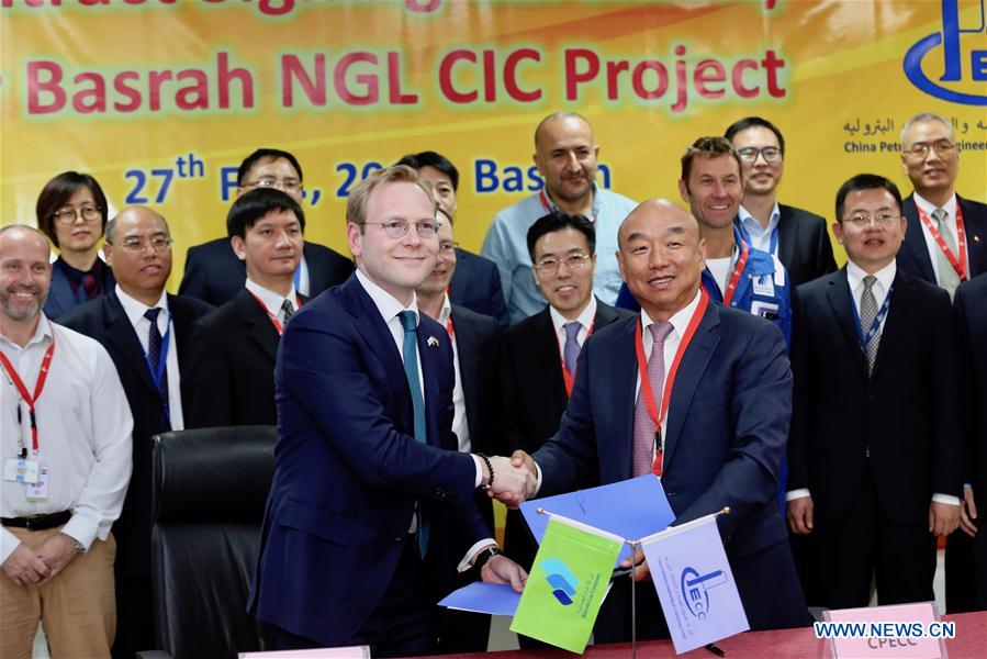 IRAQ-BASRA-CHINA-CPECC-OIL PRODUCTION