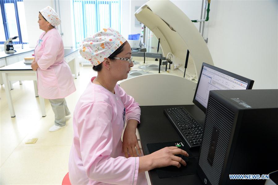 KYRGYZSTAN-OSH-CHINA-AIDED HOSPITAL-HANDOVER CEREMONY