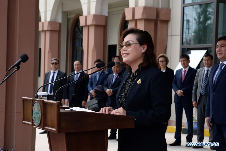 KYRGYZSTAN-OSH-CHINA-AIDED HOSPITAL-HANDOVER CEREMONY
