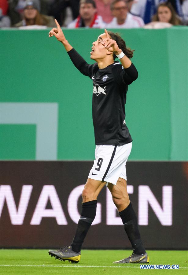 (SP)GERMANY-HAMBURG-SOCCER-GERMAN CUP-LEIPZIG VS HAMBURG