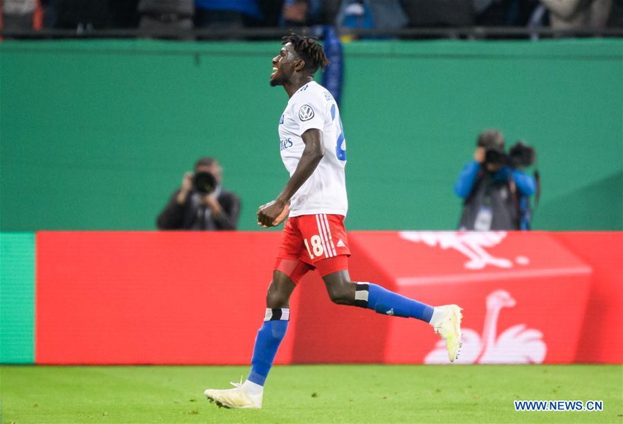 (SP)GERMANY-HAMBURG-SOCCER-GERMAN CUP-LEIPZIG VS HAMBURG