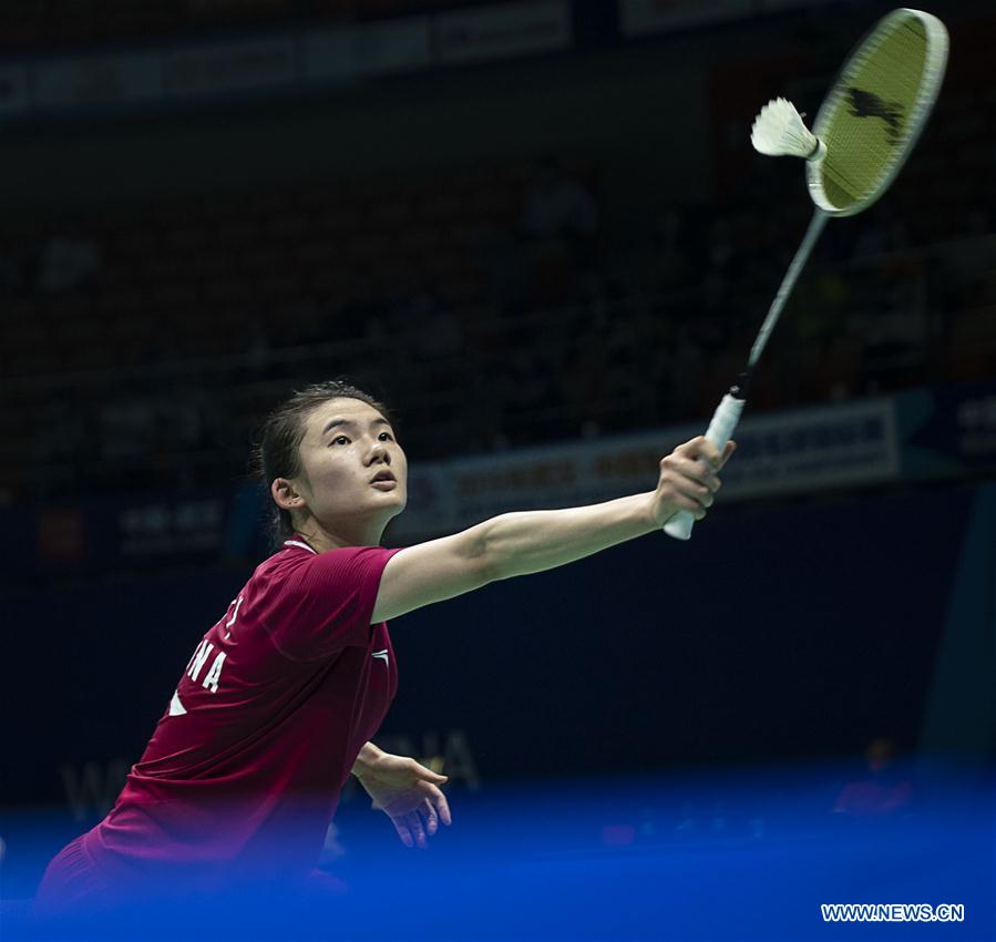 (SP)CHINA-WUHAN-BADMINTON-ASIA CHAMPIONSHIP 2019