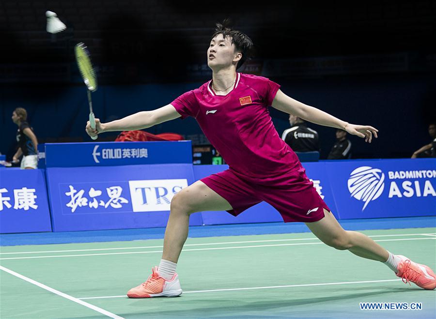 (SP)CHINA-WUHAN-BADMINTON-ASIA CHAMPIONSHIP 2019