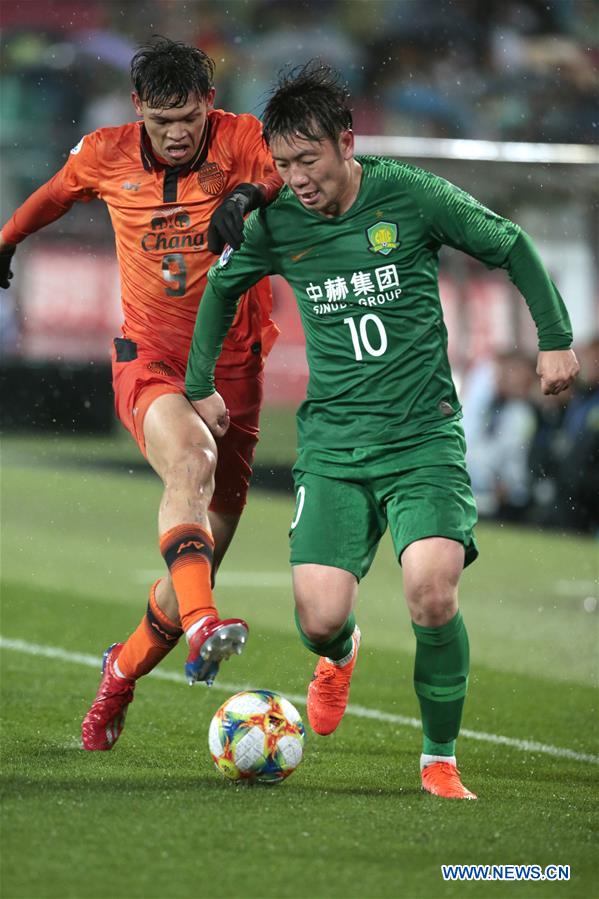 (SP)CHINA-BEIJING-SOCCER-AFC CHAMPIONS LEAGUE-GROUP G-BEIJING FC VS BURIRAM UNITED