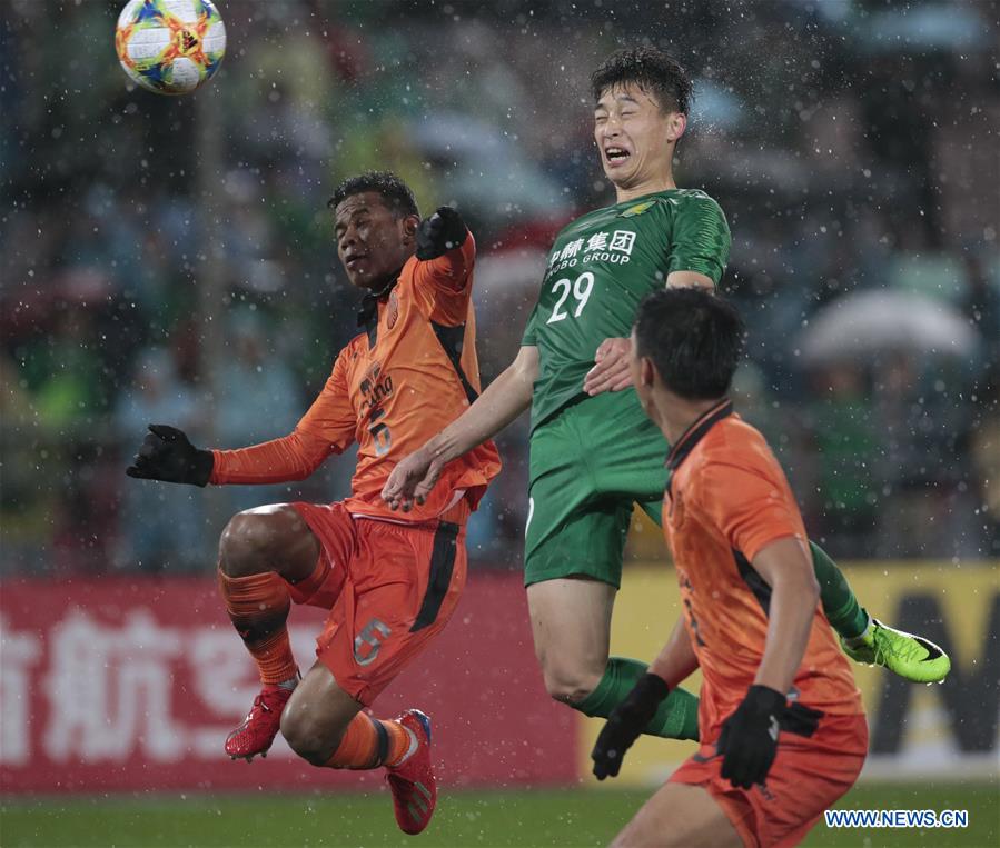 (SP)CHINA-BEIJING-SOCCER-AFC CHAMPIONS LEAGUE-GROUP G-BEIJING FC VS BURIRAM UNITED