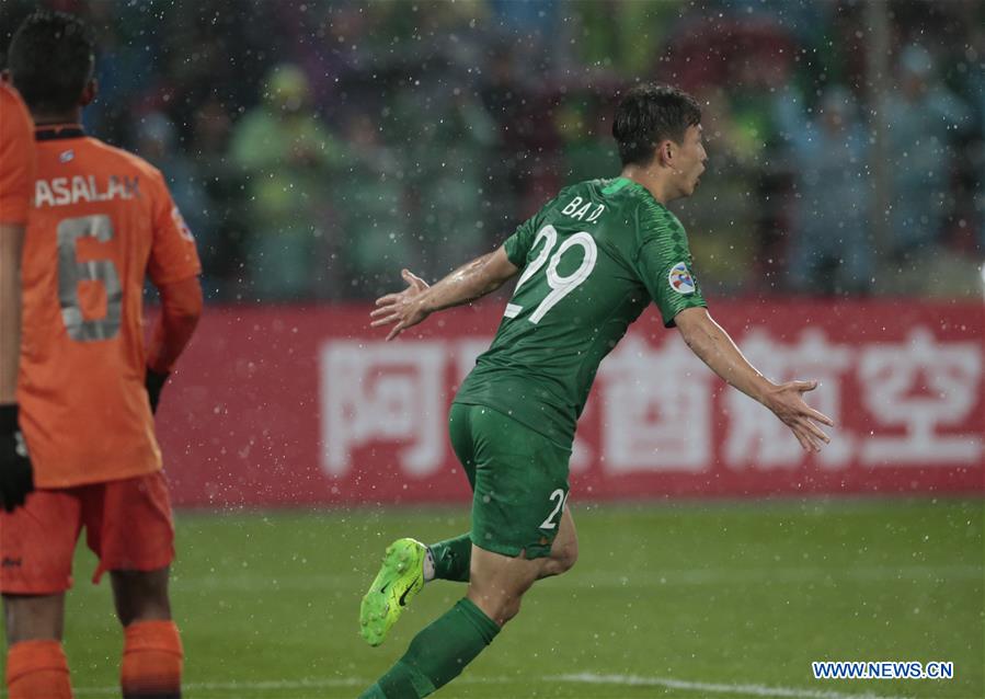 (SP)CHINA-BEIJING-SOCCER-AFC CHAMPIONS LEAGUE-GROUP G-BEIJING FC VS BURIRAM UNITED