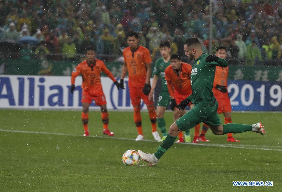 (SP)CHINA-BEIJING-SOCCER-AFC CHAMPIONS LEAGUE-GROUP G-BEIJING FC VS BURIRAM UNITED