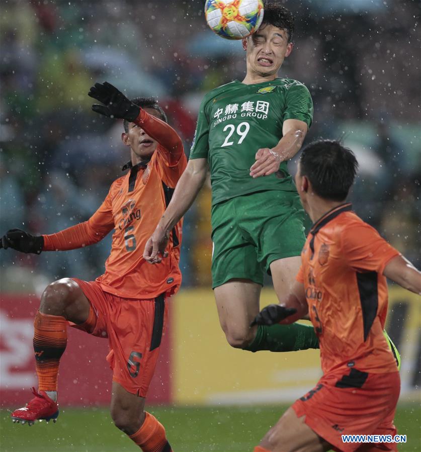 (SP)CHINA-BEIJING-SOCCER-AFC CHAMPIONS LEAGUE-GROUP G-BEIJING FC VS BURIRAM UNITED