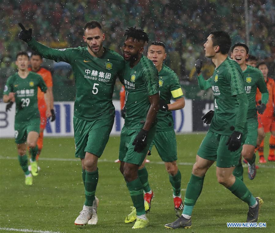 (SP)CHINA-BEIJING-SOCCER-AFC CHAMPIONS LEAGUE-GROUP G-BEIJING FC VS BURIRAM UNITED