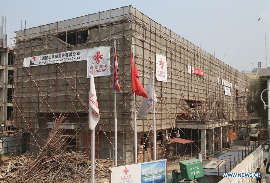 NEPAL-KATHMANDU-EARTHQUAKE-CHINA AID-RECONSTRUCTION