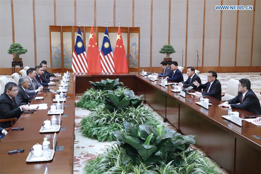 (BRF)CHINA-BEIJING-LI KEQIANG-MALAYSIAN PM-MEETING (CN)
