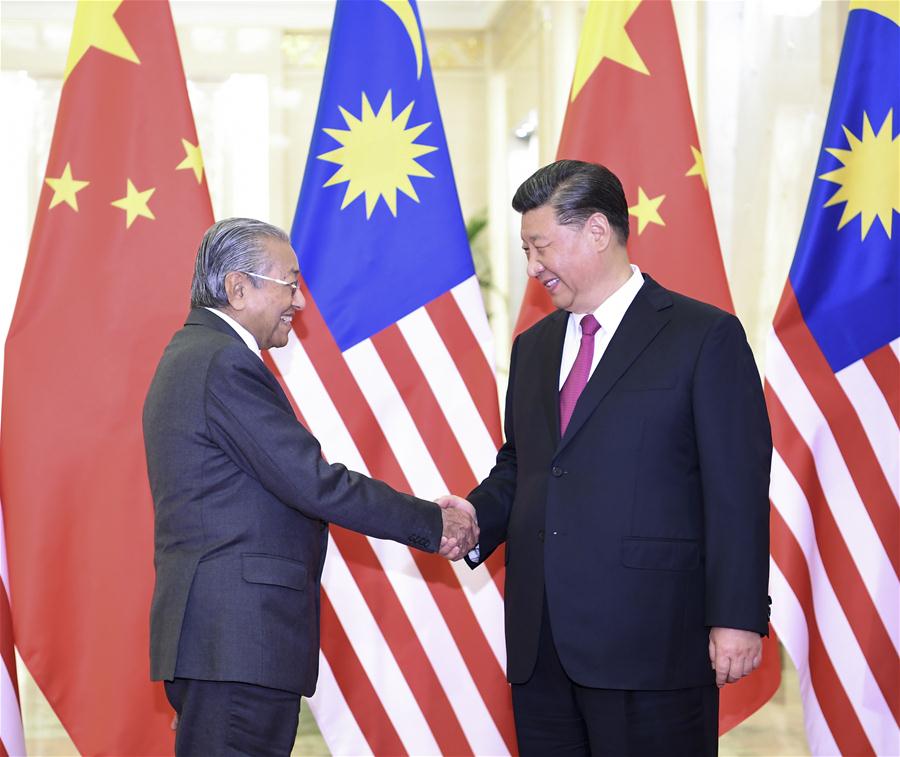 (BRF)CHINA-BEIJING-XI JINPING-MALAYSIAN PM-MEETING (CN)