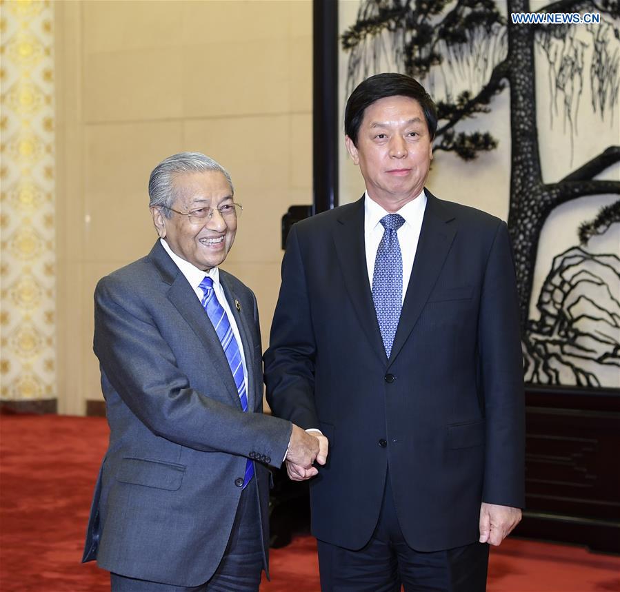 (BRF)CHINA-BEIJING-LI ZHANSHU-MALAYSIAN PM-MEETING (CN)