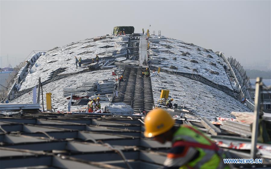 CHINA-SHENZHEN-WORLD EXHIBITION AND CONVENTION CENTER-PROGRESS (CN)