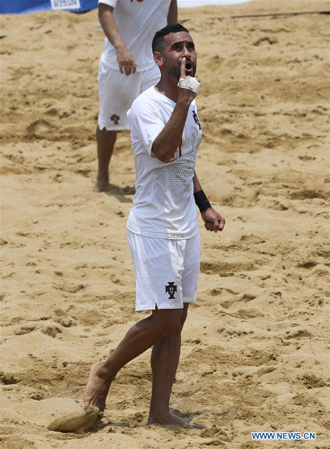 (SP)CHINA-HAIKOU-BEACH SOCCER